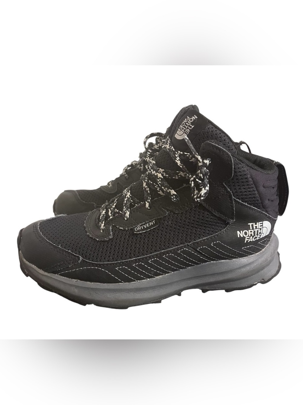 The North Face DryVent Waterproof Hiking Boots Youth US 2 EU 33.5 Black